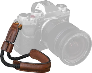 Camera Wrist Strap, Vintage Leather Camera Hand Strap DSLR SLR Mirrorless, Adju - Picture 1 of 9