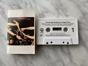 The Doobie Brothers Farewell Tour CASSETTE Tape 1983 Warner W423772 Olana RARE - Picture 1 of 3