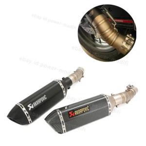 Deflector de escape tubo medio 51MM puntas de sistema para CF-Moto 450NK 450SR 450SS 2022-2025 - Imagen 1 de 15