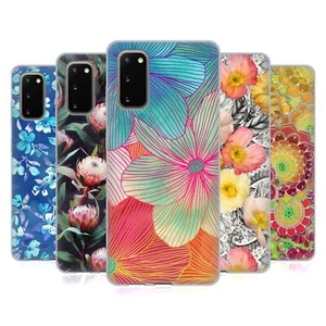 OFFICIAL MICKLYN LE FEUVRE FLORALS 2 GEL CASE FOR SAMSUNG PHONES 1 - Picture 1 of 11