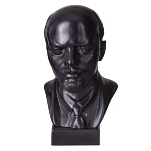 Soviet Russian Leader Vladimir Lenin Stone Bust Statue Sculpture 5.2'' (13 cm) - Picture 1 of 3