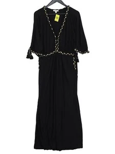 Monsoon Women's Jumpsuit M Black Viscose with Cotton, Other, Polyester Jumpsuit - Picture 1 of 6