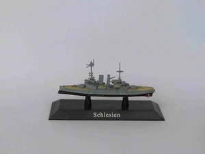 DIE-CAST NAVE DA GUERRA SCHLESIEN 1906 - WARSHIPS BATTLESHIP 1:1250 #25 - Imagen 1 de 2