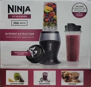 Ninja Fit Single-Serve Blender with Two 16oz Cups - QB3001SS **NEW** - Picture 1 of 5