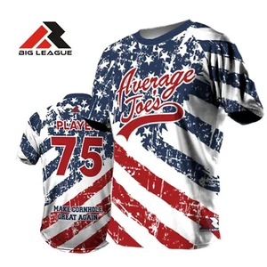 Maglia sportiva PERSONALIZZATA numero nome personalizzato - Media Joe's USA - Cornhole - Foto 1 di 6