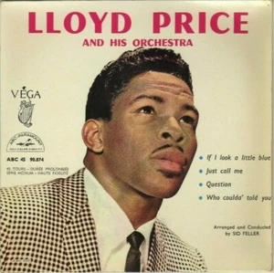 LLOYD PRICE IF I LOOK A LITTLE BLUE FRENCH ORIG EP 45 PS 7" - Picture 1 of 1