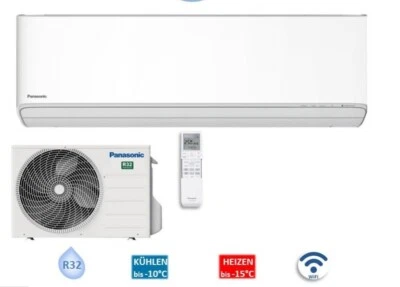 Panasonic Etherea 3,5kW Weiß Matt Klimaanlage Inverter Wärmepumpe Klimagerät  - Bild 1 von 4