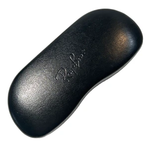 Ray Ban Black Hard Case Eyeglass Sunglass Clam Shell - Picture 1 of 9