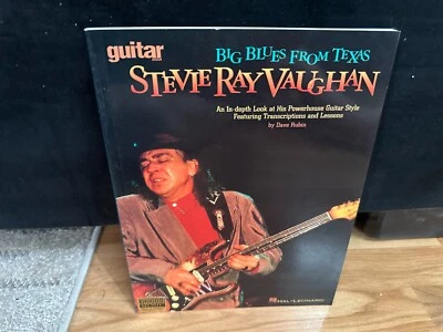 Stevie Ray Vaughan Big Blues from Texas Sheet Music Book Guitar Tablature EX - Image 1 of 2