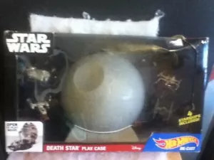 Disney Mattel Hot Wheels Star Wars Death Star Play Case - Picture 1 of 10