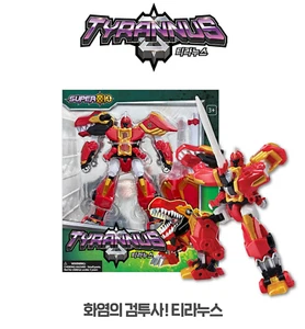 SUPER 10 Ten Tyrannus Transformer Robot Figure Toy -  Korea Toys Toys - Picture 1 of 14