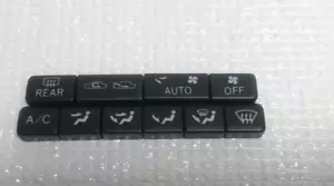 Genuine Toyota Supra JZA80 RHD A/C climate control heater Knobs JDM Japan NEW - Picture 1 of 3