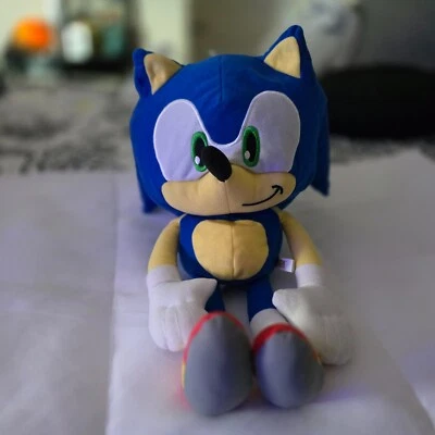 Sonic the Hedgehog 12" Plush Stuffed Animal Doll Toy NWT Authentic SEGA Licensed - Image 1 of 4