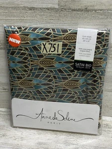 Anne De Solen Rivoli Euro Sham Multicolor 26x26” New - Picture 1 of 5