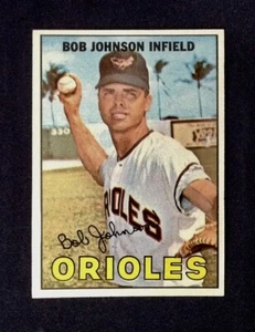 1967 #38 Bob Johnson Orioles Topps Free Shipping NR-MT - Picture 1 of 2