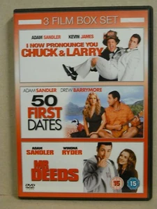 I Now Pronounce You Chuck & Larry / 50 First Dates / Mr. Deeds (2 film DVD set) - Picture 1 of 1