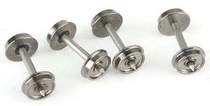 WalthersProto-HO-#2304 Set ruote 33" metallo tornito RP-25 - con assi in metallo pkg100 - Foto 1 di 3