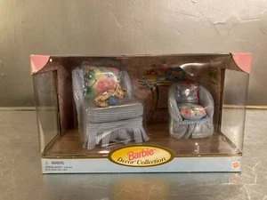 Barbie Deko Sammlung Polsterstühle Neu im Karton 1998 Mattel - Bild 1 von 7