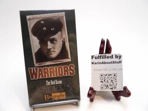 Warriors: Baron Manfred Von Richtofen, "The Red Baron" (A&E Biography) VHS Tape - Imagen 1 de 3
