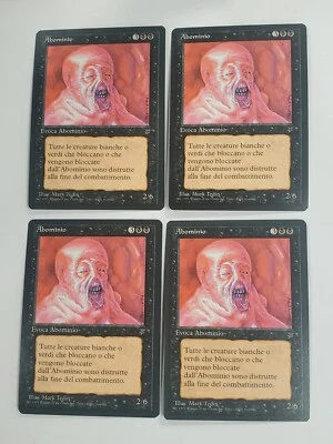 MTG Playset 4x Abomination (Italian Legends/Black/U) - BGM - Image 1 of 2