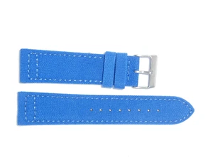 CORREAS POLETTO Lona Impermeable CONDURA & LORICA Reloj Banda 22 mm Azul Real - Imagen 1 de 3