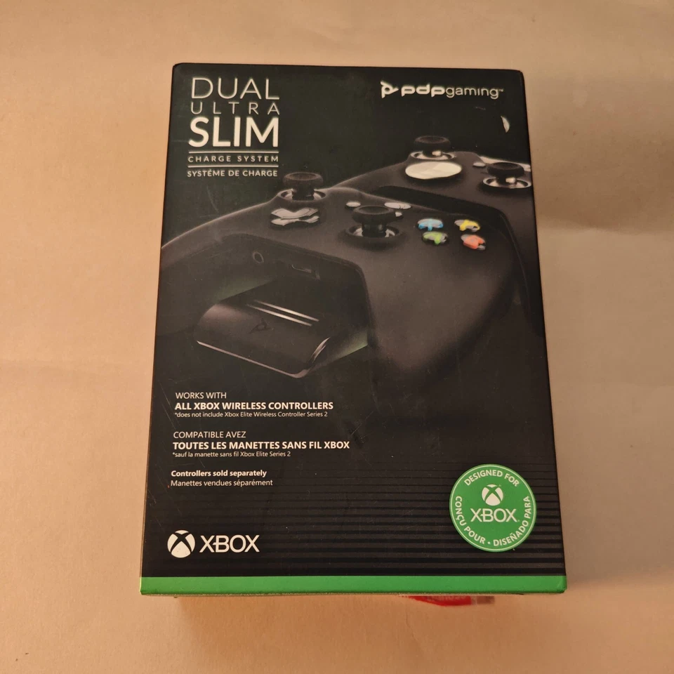BRAND NEW PDP DUAL ULTRA SLIM CHARGE SYSTEM  XBOX SERIES X / ONE - BLACK - Image 1 of 3