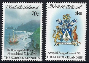 Norfolk Island 1990 History 1st Series set SG 477-478 MNH mint *COMBINED POST - Picture 1 of 1