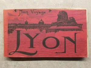 c 1918 Lyon France RPPC 20 Postcards Booklet UNPOSTED Mon Voyage WWI Era - Picture 1 of 24
