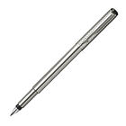 PARKER VECTOR FOUNTAIN PEN  #1774546     CLASSIC STAINLESS STEEL, CHISELED MEDIU