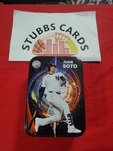 2025 Championship Collection Empty Tin - #22 Juan Soto New York Yankees - Picture 1 of 2
