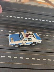 1970s Aurora AFX Chevy Pursuit Police Car Vintage Slot Car - Picture 1 of 3