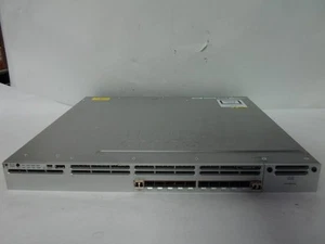 Cisco WS-C3850-12S-E Catalyst 3850 12S 12-Port SFP Gigabit Network Switch (V633) - Photo 1/5