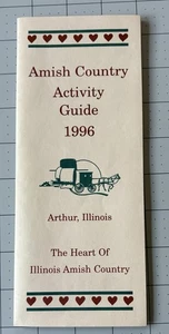Arthur, IL 1996 guía de actividades del país Amish - Imagen 1 de 4