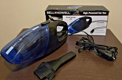 Bell and Howell Car Vac 12V Car Outlet Plug Wet/Dry - Blue - Pre-owned - Image 1 of 2