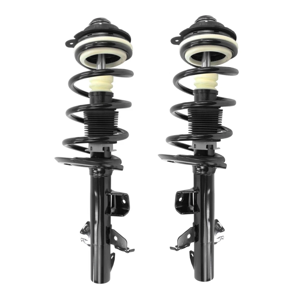 Front Complete Strut Coil Springs Pair 2 for 2014-2022 Jeep Cherokee 2.4L - Image 1 of 1