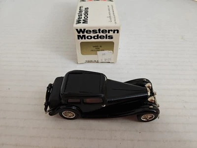 1/43 Western Models 1934 Jaguar SSI  #WMS 35 Diecast Black - Image 1 of 4