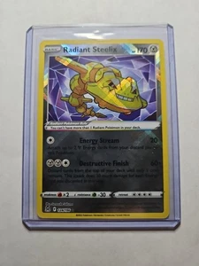 Pokémon TCG - Radiant Steelix 124/196 - Ultra Rare Holo - Lost Origin - NM/M - Picture 1 of 2