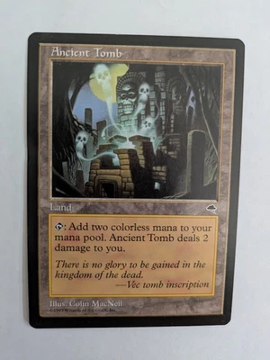 Ancient Tomb Tempest MTG Exc Free shipping with tracking - Image 1 of 2