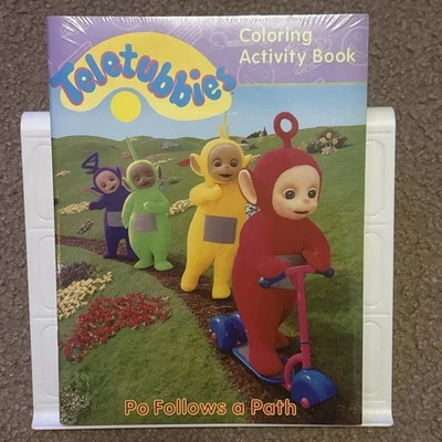 Vintage Teletubbies Coloring Books - New Unused 1998 Lot of 4 - Image 1 of 4