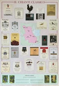 Póster hobby vintage Il Chianti Classico 27 x 39 - Imagen 1 de 1