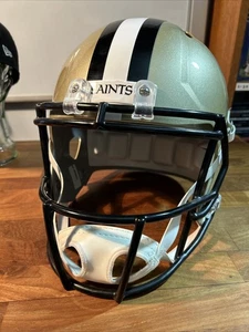 NEW ORLEANS SAINTS NFL Gameday REPLICA Football Helmet (S5.4) - Picture 1 of 9