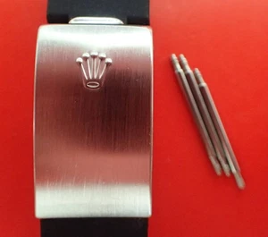 Correa de goma ROLEX 62510 cierre 20 mm con barra de resorte 1601 1603 1675 GMT Datejust - Imagen 1 de 10