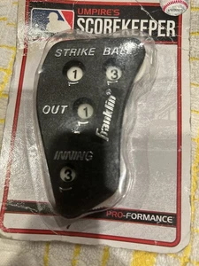 NUEVO. - Franklin Árbitro Marcador Indicador Bolsillo Béisbol Softbol. - Imagen 1 de 2