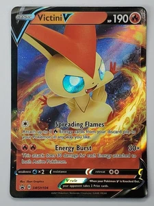 Victini V SWSH104 Holo SWSH: Sword & Shield Promo NM English Pokemon - Picture 1 of 2