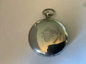 1865 Wm Ellery Waltham 11J 18er KW Bürgerkrieg Ära Taschenuhr #182311 Adler Hallm - Bild 1 von 10