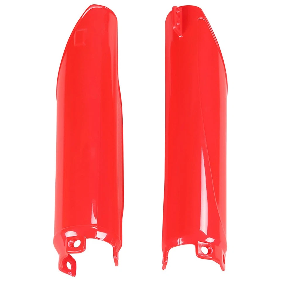 UFO Fork Guards Covers Protectors Red CR125R CR250R CR500R CRF250R 1991-2013 - Image 1 of 1