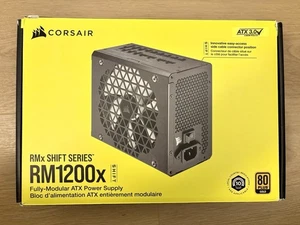 NUOVO OPEN BOX Corsair RM1200x Shift 1200W Alimentatore ATX - 80 PLUS Oro - Foto 1 di 4