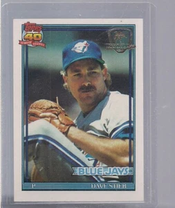 1991 TOPPS DESERT SHIELD DAVE STIEB BLUE JAYS  - Imagen 1 de 2