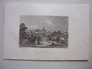 Gravur 19° schwarz-weiß: BRETAGNE..DINAN - Bild 1 von 1