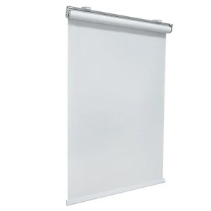 White 52"x72" Cordless Blackout Roller Shades Window Blinds Waterproof Insulated - Picture 1 of 9